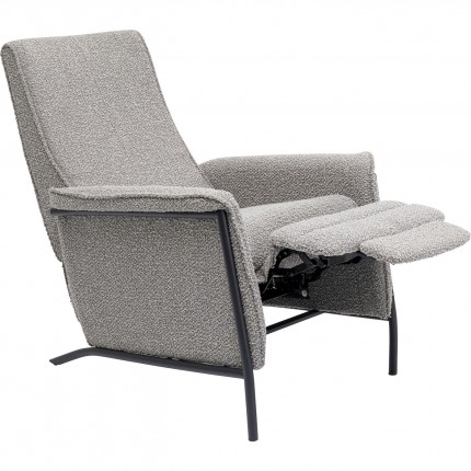 Fauteuil relax Lazy grijs  Kare Design