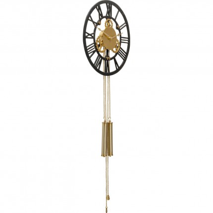 Wall Clock Clockwork 126x46cm Kare Design