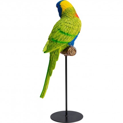 Deco Parrot Green 36cm Kare Design