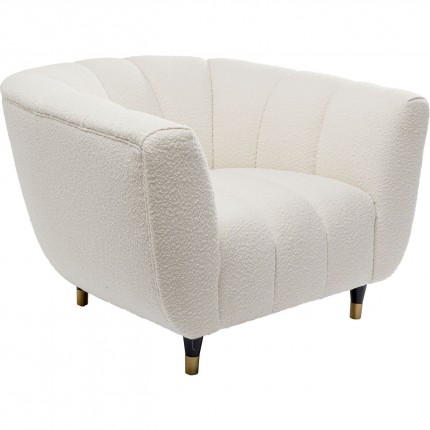 Fauteuil Spectra creme Kare Design