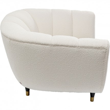 Armchair Spectra cream Kare Design