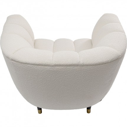 Armchair Spectra cream Kare Design