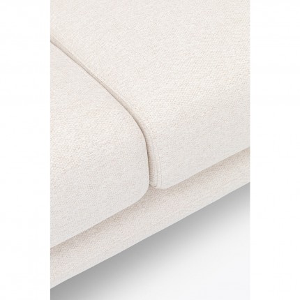 Sofa Amalfi 2-Zits creme Kare Design