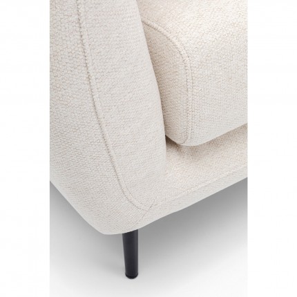 Sofa Amalfi 2-Zits creme Kare Design