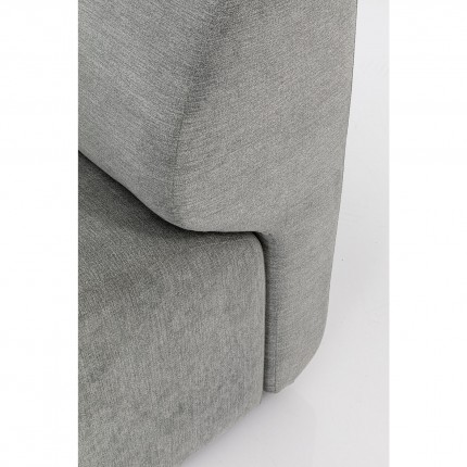 Hoek sofa Lucca links grijs Kare Design