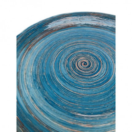 Borden Swirl Ø19cm blauw (4/set) Kare Design