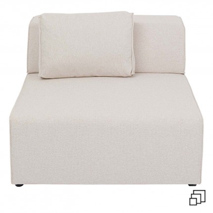 Centraal Zittend sofa Infinity creme Kare Design