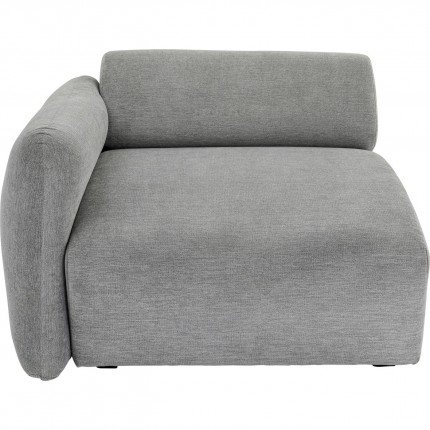 Hoek sofa Lucca links grijs Kare Design