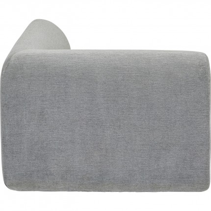 Corner seat Lucca Left Grey Kare Design