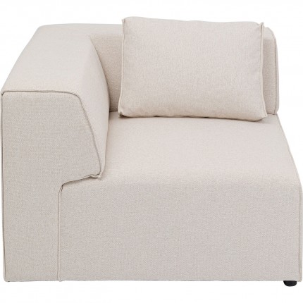 Hoek sofa Infinity links creme Kare Design