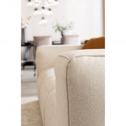 Sofa Cubetto 3-Zits creme Kare Design