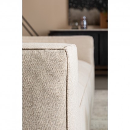 Sofa Cubetto 3-Zits creme Kare Design