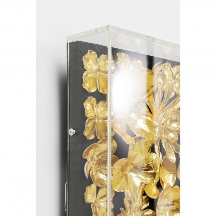 Decoratief frame Gold Flower 80x80cm Kare Design