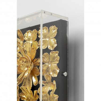 Decoratief frame Gold Flower 80x80cm Kare Design