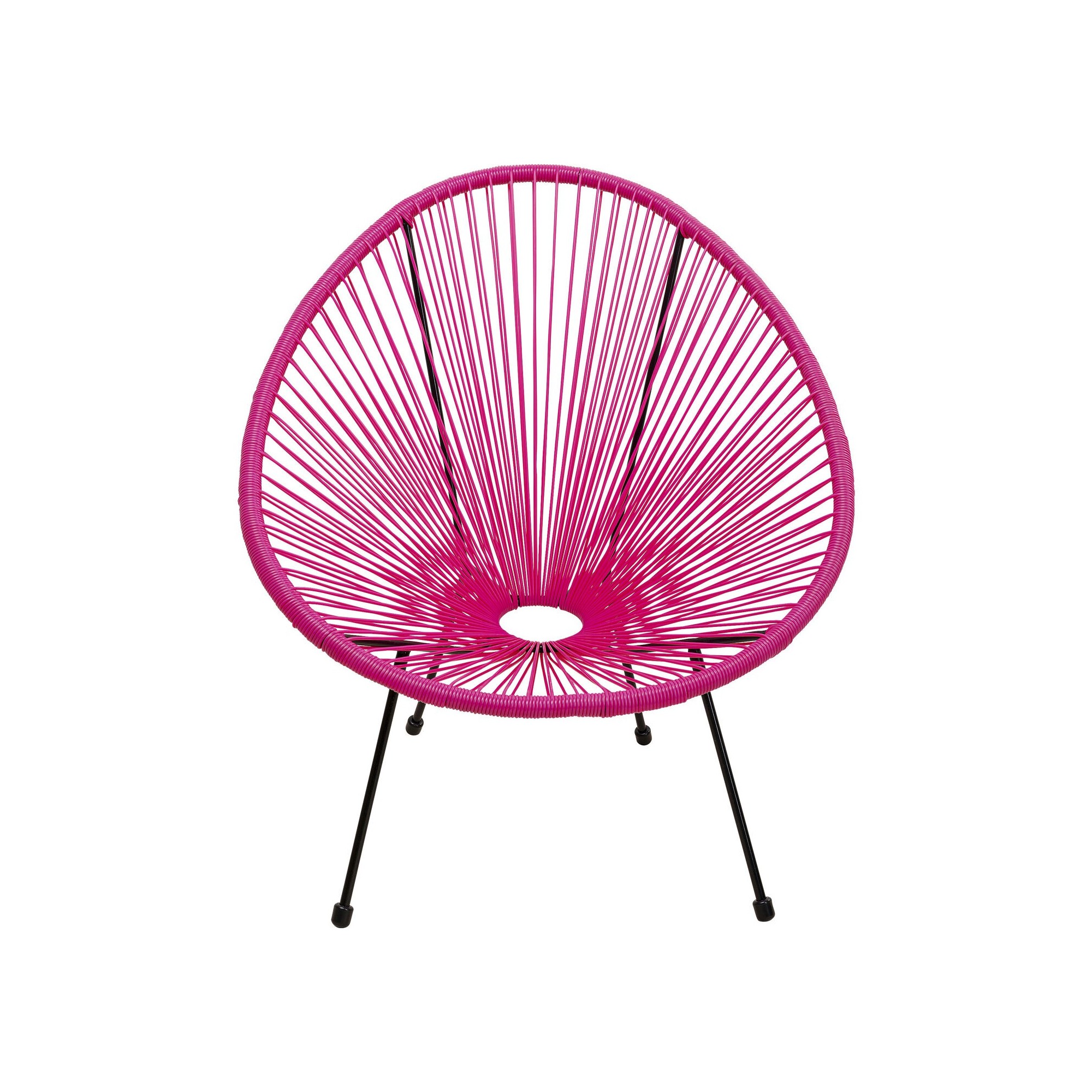 Fauteuil Acapulco fuchsia