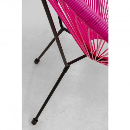 Outdoor Armchair Acapulco pink Kare Design