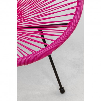 Outdoor Armchair Acapulco pink Kare Design