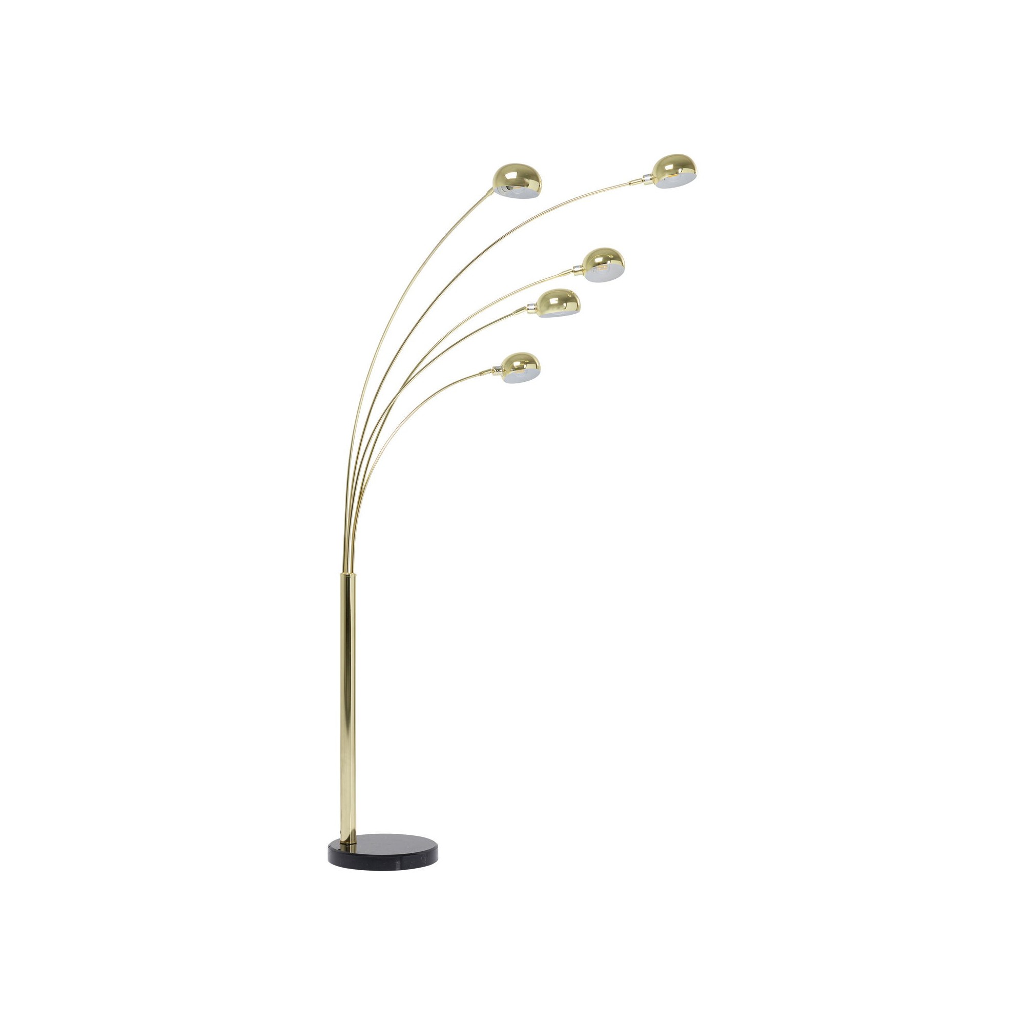 Floor Lamp Five Fingers Brass Kare Design