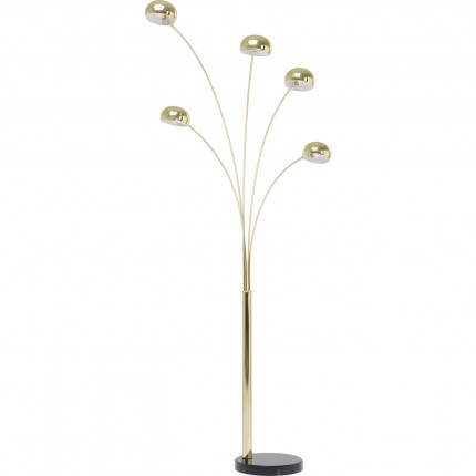 Floor Lamp Five Fingers 215cm Brass Kare Design