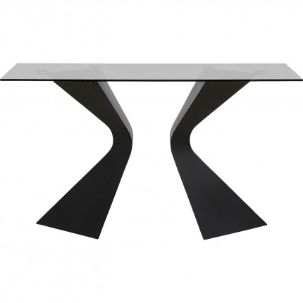 Console Gloria 140x45cm zwart Kare Design