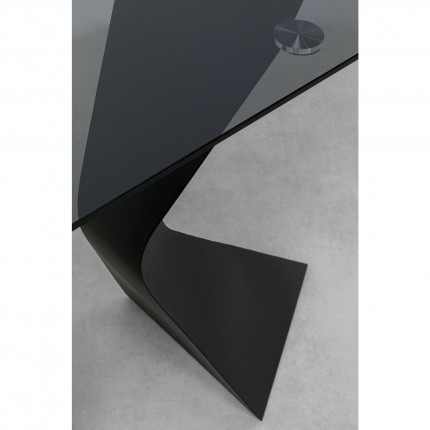 Console Gloria 140x45cm black Kare Design