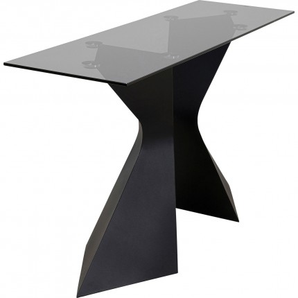 Console Gloria 140x45cm black Kare Design