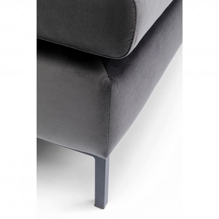 Stool Gianna Velvet Grey Kare Design