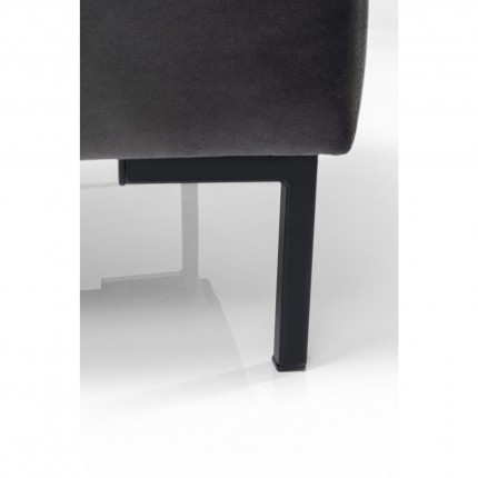 Stool Gianna Velvet Grey Kare Design