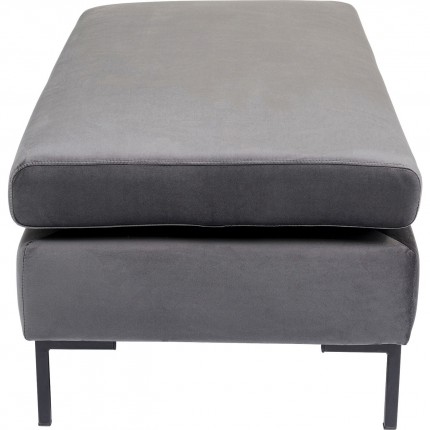 Stool Gianna Velvet Grey Kare Design