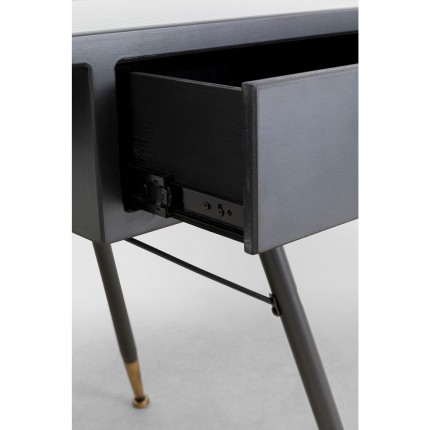 Bureau La Gomera 140x60cm zwart Kare Design