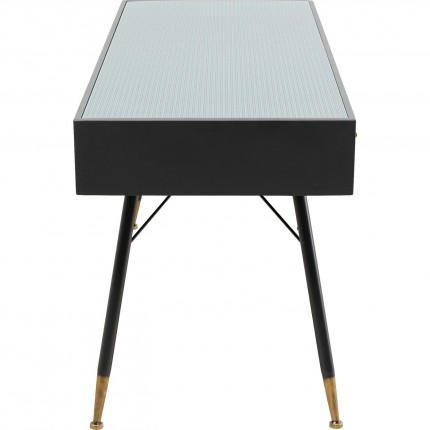 Bureau La Gomera 140x60cm zwart Kare Design