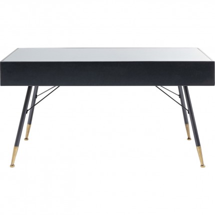 Bureau La Gomera 140x60cm zwart Kare Design