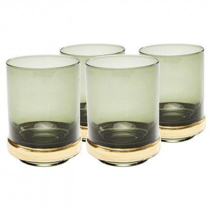 Water Glass Innocent Smoke (4/Set) Kare Design