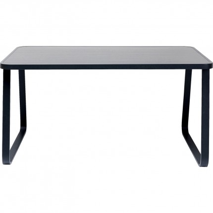 Tuintafel Santos 143x83cm zwart Kare Design