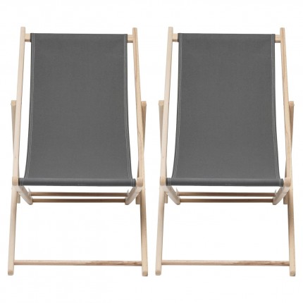 Deckchairs Easy Summer 2/set Kare Design