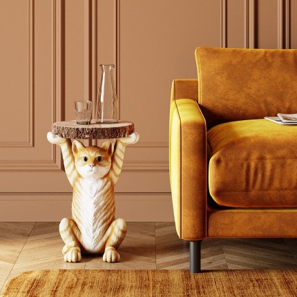 Side Table Animal cat Kare Design