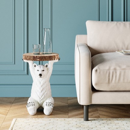 Side Table Animal polar bear Kare Design