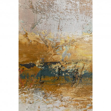 Painting Frame Dust 120x120cm gold Kare Design