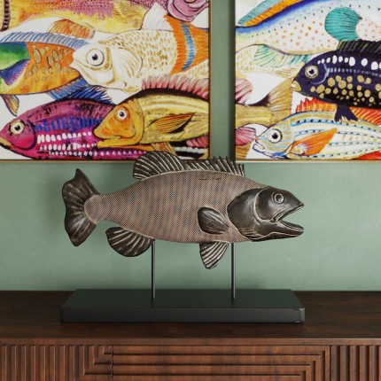 Schilderij Fish Meeting One 100x70cm Kare Design