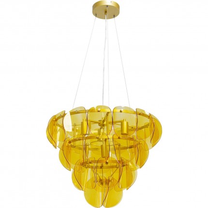 Hanglamp Mariposa Triple goud Kare Design