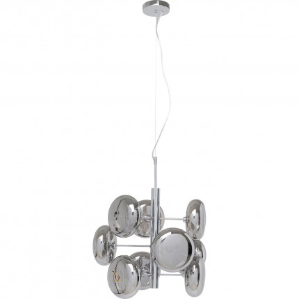 Pendant Lamp Headlight chrome Kare Design