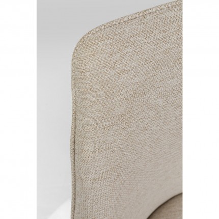 Chair with armrests Modino cream Kare Design