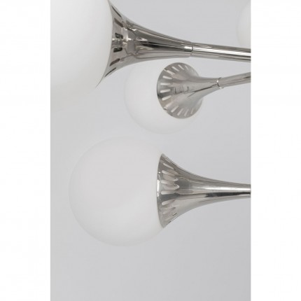 Pendant Lamp Bulb Fiction 20 silver Kare Design