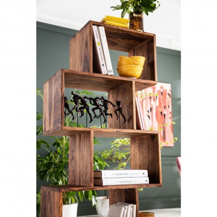 Bookshelf Authentico Zig Zag 150x60cm Kare Design