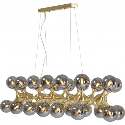 Hanglamp Atomic Balls goud 140cm Kare Design