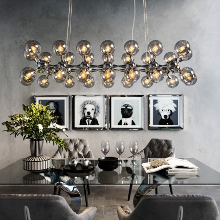 Pendant Lamp Atomic Balls 28 gold Kare Design