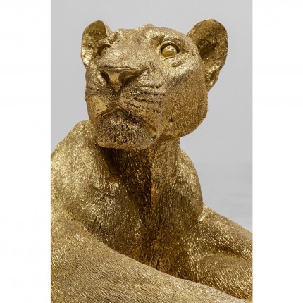 Deco lioness XL 113cm gold Kare Design