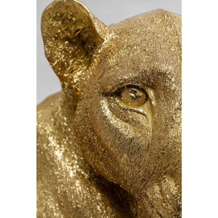 Deco lioness XL 113cm gold Kare Design