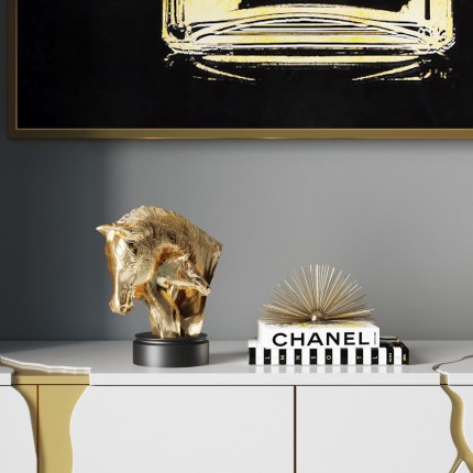 Sideboard Cracked white and gold Kare Design