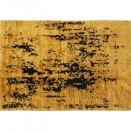 Carpet Silja ochre and black Kare Design